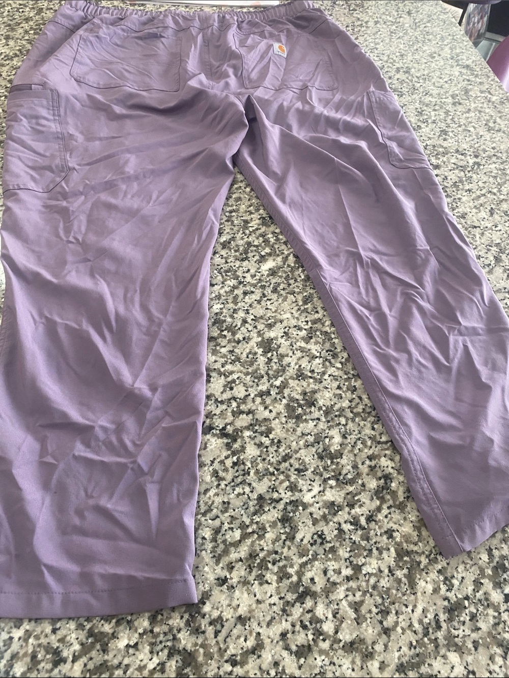 Carhartt Purple Cargo Scrub Pants